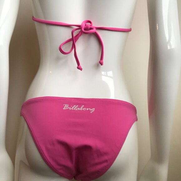 Billabong surf rose pink reversible top bikini set - Picture 6 of 11